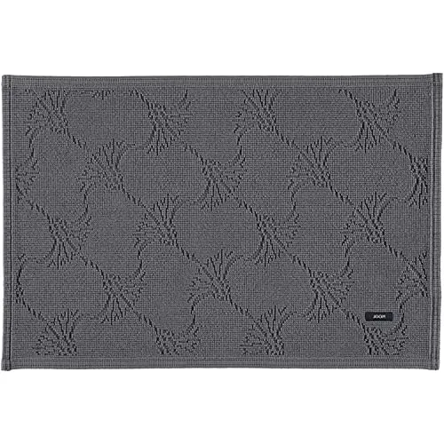 JOOP! Duschmatte New Cornflower 60 - Gemusterte Baumwollmatte - Badematten aus 100% Baumwolle, pflegeleicht bei 60°C, ideal für ein stilvolles Badezimmer mit elegantem Design.