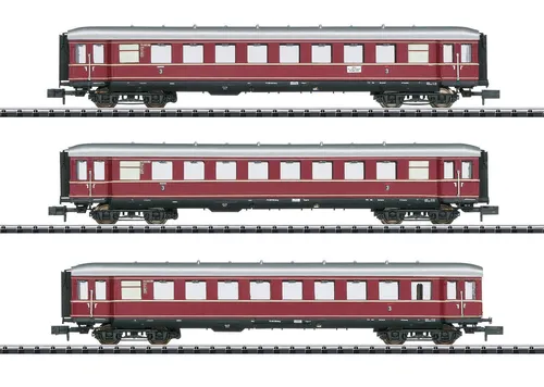 Produktbild Minitrix Spur N 15405 Personen-Wagen-Set I der DB