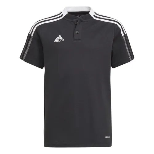 adidas Sport-Polo Team Tiro 21 schwarz Jungen, Größe: 164