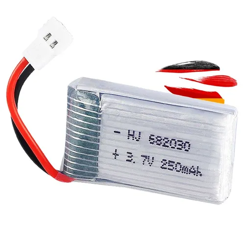 3.7V 250mAh Akku Syma X11, FX819, D2, V911s, RC Hubschrauber,Flugzeug,Ersatzteil