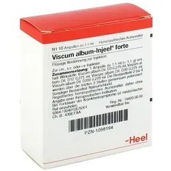 Viscum Album Injeel forte Ampullen von Heel