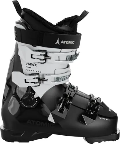 ATOMIC Damen Ski-Schuhe HAWX PRIME 95X W GW - Skischuhe für All-Mountain-Skifahrerinnen mit mittlerem Flex und präziser Passform dank 3D Bronze Innenschuh. Memory Fit ermöglicht individuelle Anpassung für optimalen Komfort.