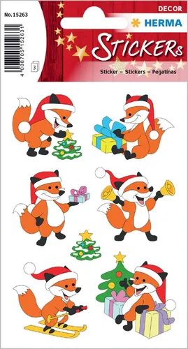 HERMA Weihnachts-Sticker DECOR