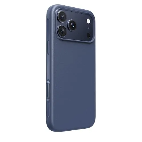 Belkin SheerForce Hülle für iPhone 17 Pro Max – MagSafe, dünn und stoßfest, kratzfest – Blau - Schlanke und robuste Handyhülle für iPhone 17 Pro Max mit hervorragendem Aufprallschutz. Ideal für den täglichen Gebrauch und kompatibel mit kabellosem Laden. Doppelte Schutzschicht für erhöhte Sicherheit.