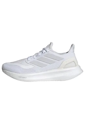 adidas Damen Pureboost 5 W Sneaker - FTWR White, 42 2/3 EU - Herrenmode mit normaler Passform und schnürbarem Design für optimalen Halt und Komfort beim Sport.