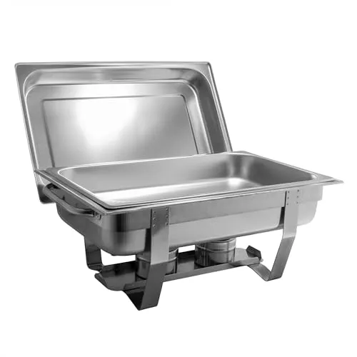 airbrush-city Chafing-Dish Speisenwärmer Warmhaltebehälter Edelstahl 65mm Deckel warmhaltebox Gastronomie chavings einsätze wasserbad