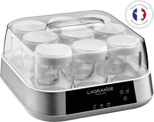 Lagrange Joghurt- und Käsemacher 9 Töpfe 18W
