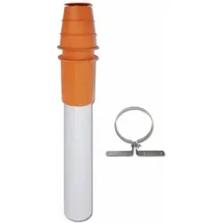 Viessmann AZ-Dachdurchführung DN60/100 in dachsteinrot von Viessmann