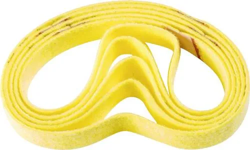 Polierband 30x610mm für Rohrbandschleifer - Zubehör für Elektrowerkzeug, ideal zum Polieren von Rohrkonstruktionen und Geländern mit Polierpasten, perfekt abgestimmt auf gängige Bandschleifmaschinen.