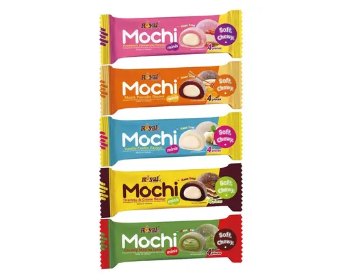 Royal Family Kuchen, Royal Family Mochi Snackprobierpack Mix Soft Chewy 5x40g 200g