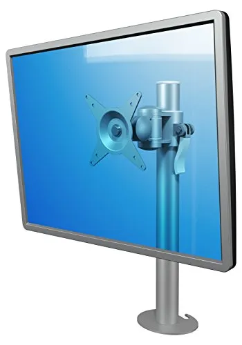 Dataflex ViewMate Style 52652 Monitorhalterung - Höhenverstellbare Monitorhalterung für 1 Monitor bis 24 Zoll, mit Pivot-Funktion für Hoch- oder Querformat, ideal für ergonomisches Arbeiten.