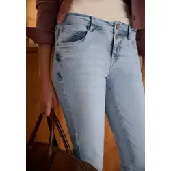 Street One Studio Mid Waist Slim Leg Jeans Casual Fit