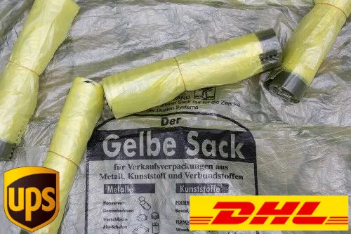 Gelbe Säcke in gelb von AbfallScout