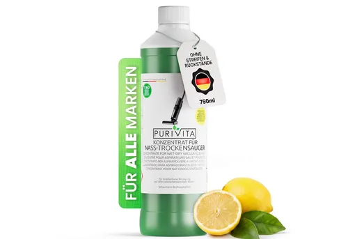 Purivita Nass-Trockensauger Fussbodenreiniger (Konzentrat)