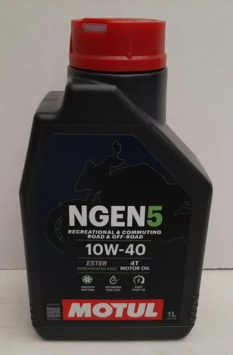 Motul NGEN5 SAE 10W-40 1 L syn 4-Taktmotorenöl API SP JASO MA2