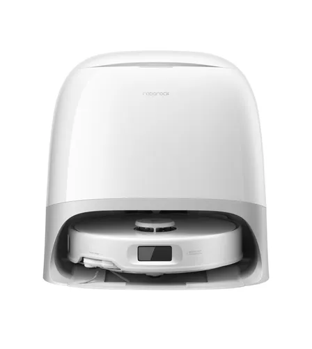 ROBOROCK Qrevo Curv 5A1 Staubsauger - Saugroboter mit Absaugstation, mit 18.500 Pa Saugleistung und doppeltem Verhedderungsschutz für eine gründliche Reinigung auch in schwer zugänglichen Bereichen.