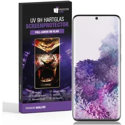 1x 9H Panzerglas für Samsung Galaxy S20 Ultra Full-Screen HD klar UV-Liquid Tempered Hartglas Displayschutz Schutzglas Screen-Protector
