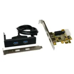 USB 3.0 PCIe Schnittstellenkarte EX-11072 für 3.5
