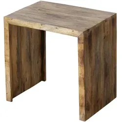 Produktbild Boltze Home Beistelltisch aus Mangoholz, 50x35x50 cm