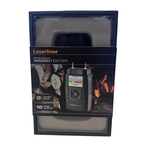Holzfeuchtemessgerät WoodTester 9-27% LASERLINER