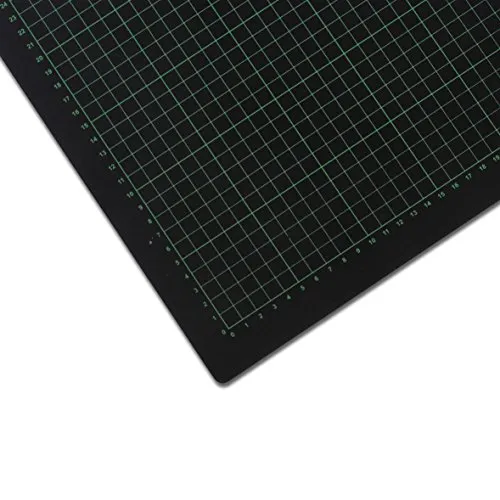 Schneidematte A0, 90 x 120 cm | Mit Hilfslinien, schont Klingen | Schneide-Unterlage, Cutting Board/Mat für Patchwork | Bastelmatte, Bastelunterlage, Arbeitsunterlage | Beidseitig verwendbar als Nähunterlage