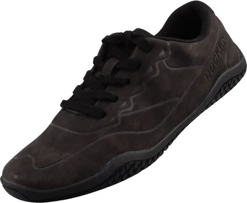 Dockers by Gerli Schnürschuh schwarz 38 EU - Sneaker in Größe 38, mit 1 cm Absatzhöhe und aus pflegeleichtem Lederimitat für optimalen Tragekomfort und Stil.