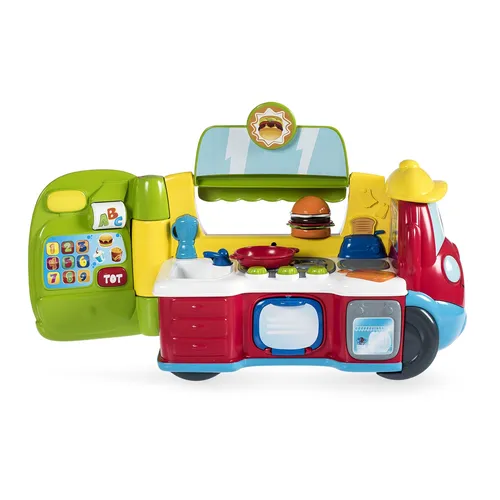 Chicco – 7416000030 – Albert LKW Burger Zweisprachige