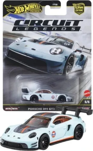 Porsche 911 GT3 R (992) - Circuit Legends Hot Wheels Premium 1:64 - Autos, LKW & Busse - Hochwertiges 1:64 Modell des ikonischen Porsche 911 GT3 R für Sammler und Motorsportfans.