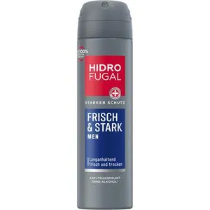 Hidrofugal Antitranspirant Men Frisch und Stark, 24h Schutz, für Herren, ohne Ethylalkohol, Spray, 150 ml