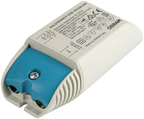 LEDVANCE 461105 Halogen Transformator 12V 35 - 105W dimmbar mit Phasenabschnittdimmer, dimmbar mit Phasenanschnittdimmer