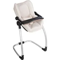 Smoby Maxi-Cosi Puppenhochstuhl 3-in-1 - Zubehör Puppen, vielseitig einsetzbarer Hochstuhl für Puppen mit 3 Funktionen – ideal für kleine Puppenmütter!