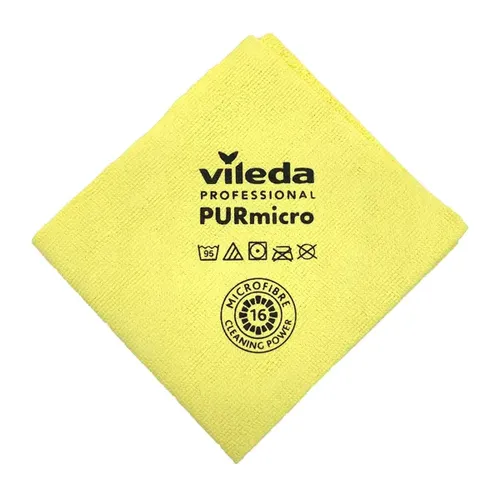 Vileda PURmicro Active Microfasertuch 38 x 35 cm gelb von Vileda