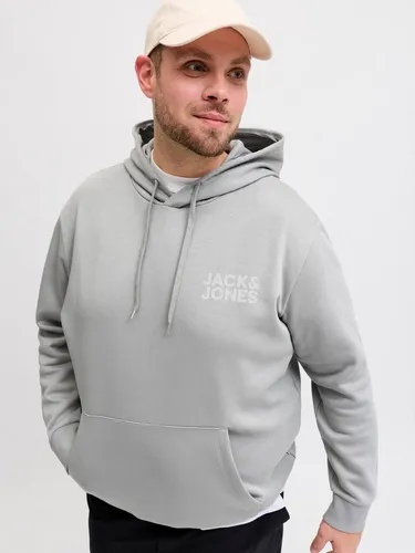 Jack & Jones PlusSize Kapuzensweatshirt JJECORP LOGO SWEAT HOOD NOOS PLS - Entdecke das lässige Kapuzensweatshirt von Jack & Jones PlusSize. Aus weicher Baumwollmischung, mit praktischer Kängurutasche und Rippbündchen für optimalen Sitz. Ideal für sportliche oder gemütliche Outfits.