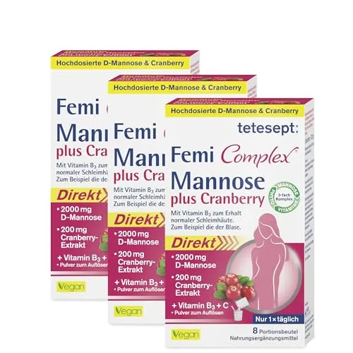 tetesept Femi Complex® Mannose plus Cranberry