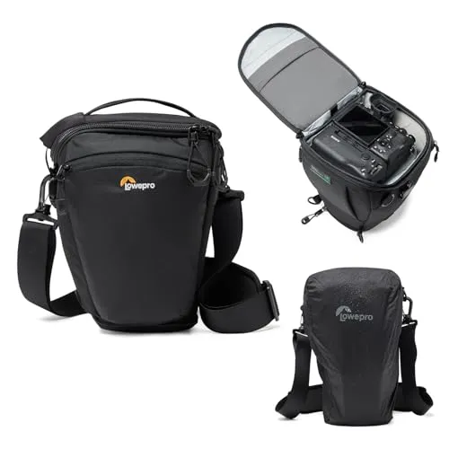 Lowepro ProTactic TLZ 70 Pro AW III Kameratasche - Kameratasche für Systemkameras mit Objektiv, gepolstert und aus strapazierfähigem Polyester, ideal für Fotografen, die ihre Ausrüstung sicher transportieren möchten.