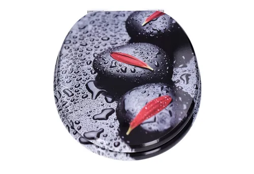 TP WC-Sitz mit Soft Close Absenkautomatik - Toilettendeckel mit sanft schließendem Deckel, rostfreien Scharnieren und universeller Passform für alle gängigen WC-Becken – ideal für Familien und hygienisch leicht zu reinigen.