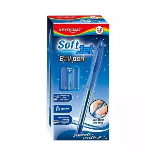 Długopis klasyczny 0,7mm niebieski (12szt) Keyroad 6941288724452