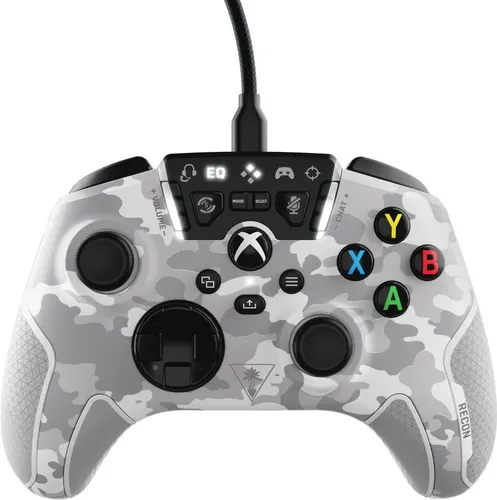 Turtle Beach Recon Controller Camo Polarweiß – Xbox Series X|S, Xbox One & PC - Controller für Xbox Series X & S mit einzigartiger Audiosteuerung und ergonomischem, kühlendem Griff für stundenlangen Spielkomfort und immersive Next-Gen-Erlebnisse.