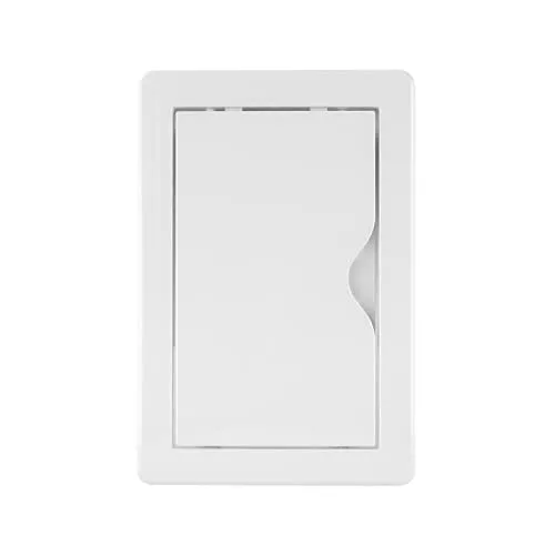 Revisionsklappe 100 x 150 mm Revisionstür 10 x 15 cm Kunststoff Trockenbau Gipskarton Wartungklappe Weiß Feuchtraumgeeignet Unterputzklappe