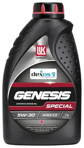 LUKOIL GENESIS SPECIAL C3 5W-30 | 1L - Synthetisches, aschearmes Leichtlauf-Motorenöl für moderne Benzin- und Dieselmotoren mit Partikelfilter