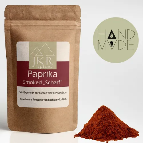 1kg Paprika Pulver geräuchert Smoked Paprika scharf geräuchertes Paprikapulver