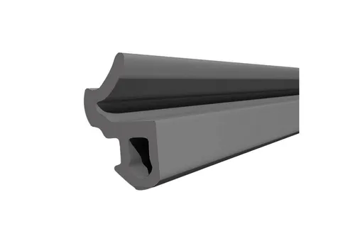 DQ-PP Türdichtband DQ-PP Fensterdichtung, Schwarz, 5 Meter, PVC Fenster, Gummidichtug, ALUPLAST, GEALAN, KBE, KOMMERLING, LB, PANORAMA, PLUS-TEC, REHAU, VEKA, UNIV.
