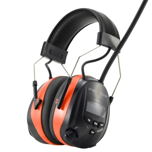 PROTEAR Bluetooth 5.3 Gehörschutz mit DAB+FM Radio