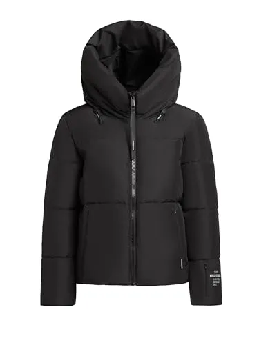 khujo Damen Winterjacke Audrey Matt in schwarz von khujo