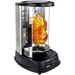 Syntrox Dönergrill Drimexa | Vielseitiger Schaschlik- und Hähnchengrill - Grill für köstliche Döner und Schaschlik, 21,0L Volumen für große Portionen, ideal für Grillpartys und Familienfeiern.