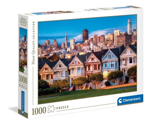 Puzzle 1000 elementów Painted Ladies CLEMENTONI 39605 CLEMENTONI 8005125396054