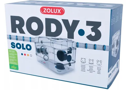 ZOLUX Käfig RODY3 SOLO in Blau – Ideal für Kleintiere