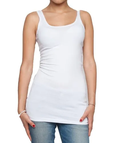 ONLY NOS Damen 15060061 Top,, per pack Weiß (White White), 34 (Herstellergröße: XS)