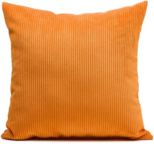 Gözze Dekokissen Capri Cord in orange von Gözze