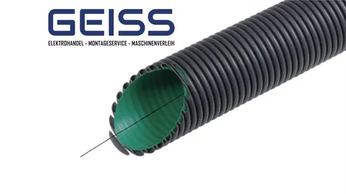 Fränkische Kabuflex-R plus 450 co2ntrol® - Biegsames Kabelschutzrohr, 90mm - Sonstige Elektroinstallationsartikel mit hoher Druckfestigkeit und wasserdichter Verbindung bis 0,5 bar, ideal für anspruchsvolle Anwendungen im Erdreich.